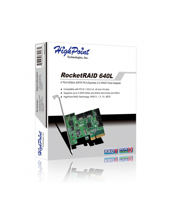 HighPoint RocketRAID 640L główny