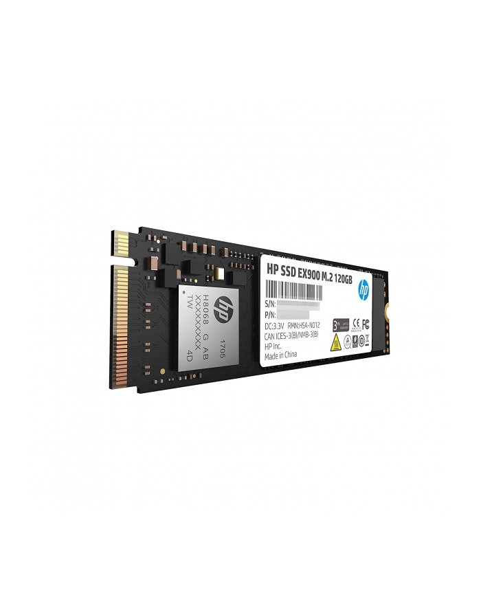 HP Dysk SSD EX900 120GB, M.2 PCIe Gen3 x4 NVMe, 1900/650 MB/s, 3D NAND TLC główny