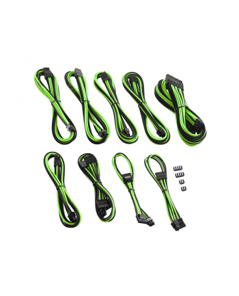 CableMod PRO C-Series Kit AXI,HXI black/green - ModMesh