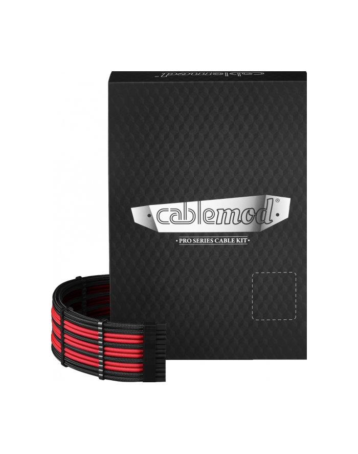CableMod PRO C-Series Kit AXI,HXI black/red - ModMesh główny