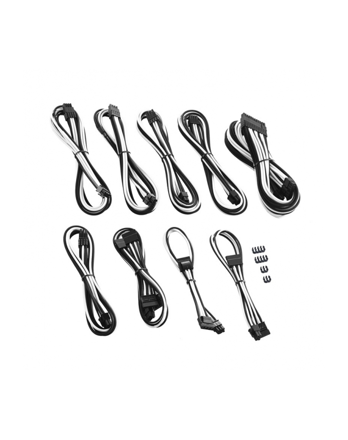 CableMod PRO C-Series Kit AXI,HXI black/white - ModMesh główny
