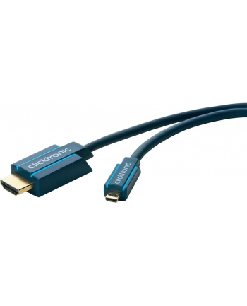 Clicktronic High Speed HDMI - Micro-HDMI - 1m