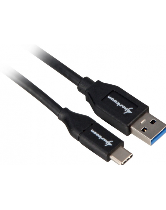 Sharkoon USB 3.1 Cable A-C - black - 1m główny