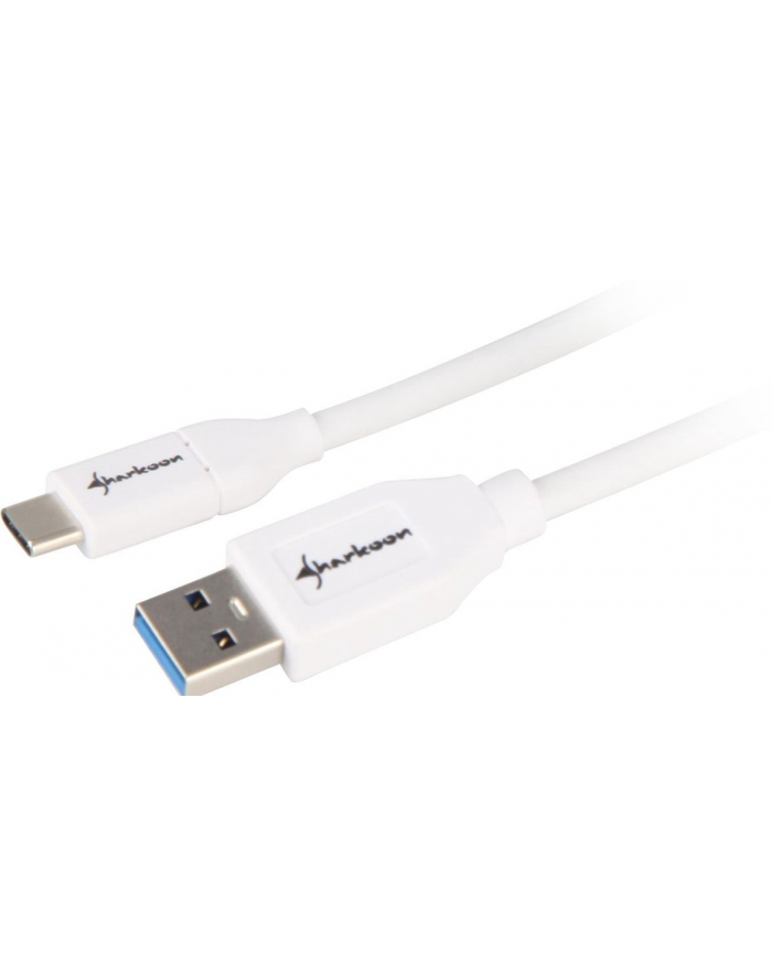 Sharkoon USB 3.1 Cable A-C - white - 0.5m główny