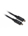 Sharkoon USB 3.1 Cable C-C - black - 0.5m - nr 1