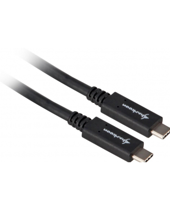 Sharkoon USB 3.1 Cable C-C - black - 0.5m