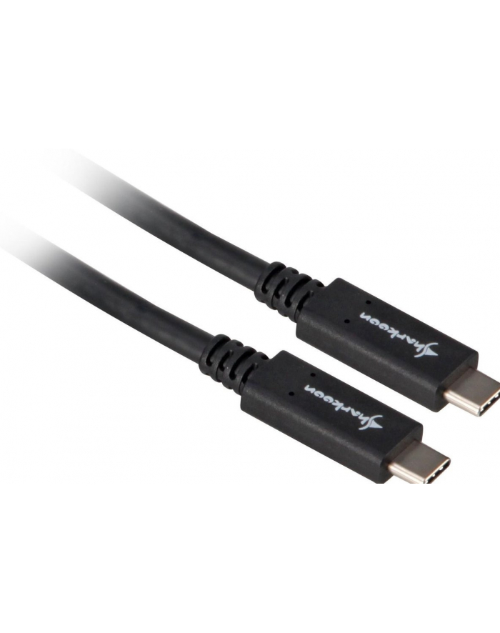 Sharkoon USB 3.1 Cable C-C - black - 0.5m główny