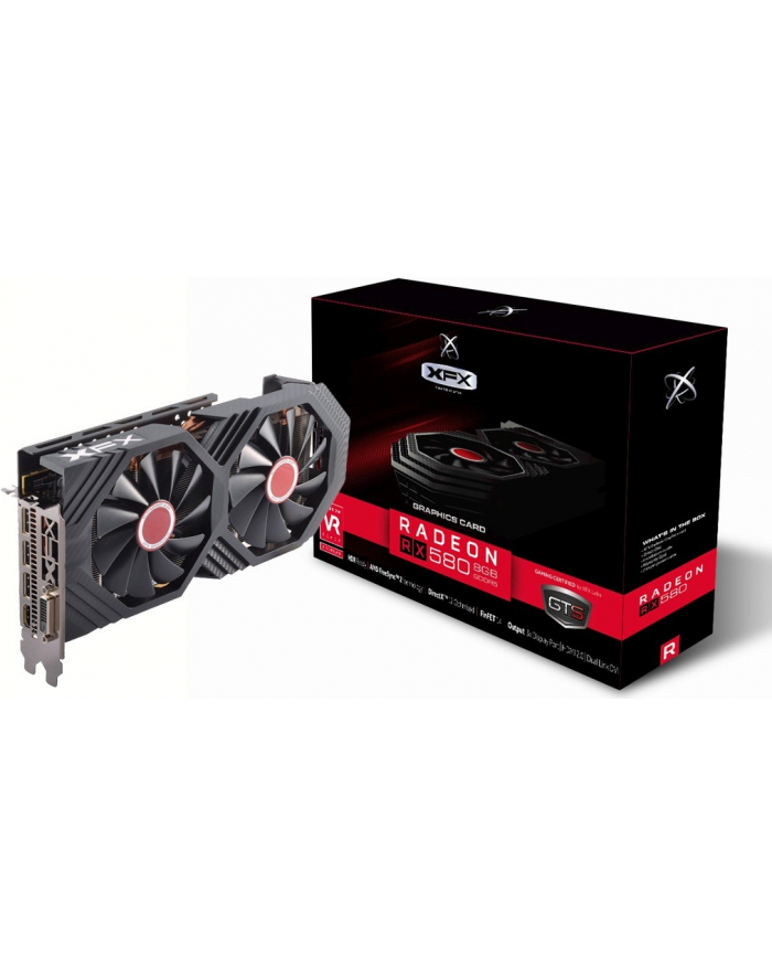 XFX VGA AMD 8GB RX580 GTS CORE 3xDP/H/DVI główny