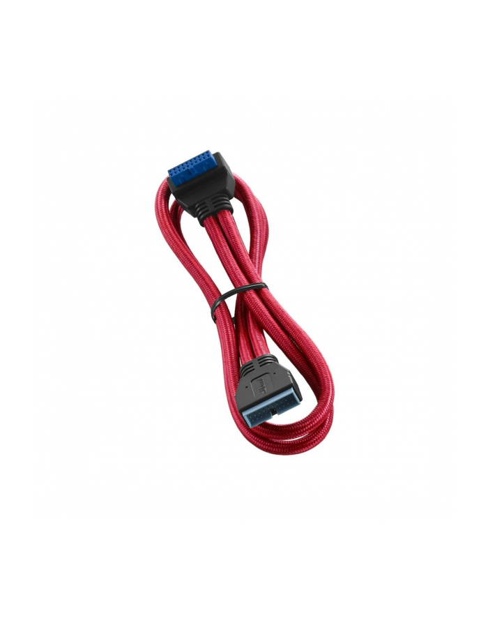 Cablemod ModFlex Right Angle Internal USB 3.0 Extension - Red - 50cm - angled główny