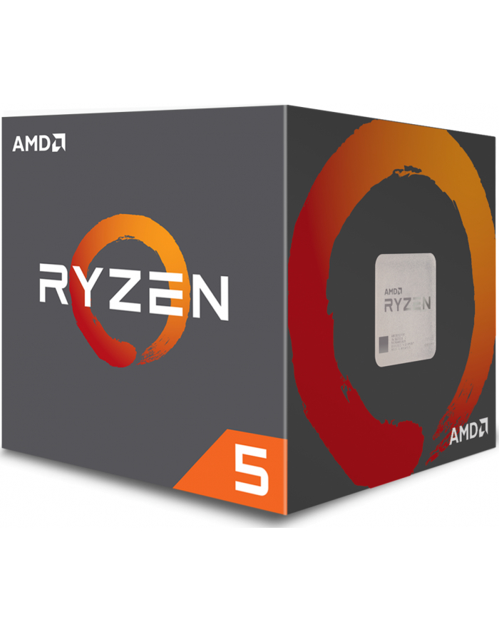 AMD Ryzen 5 2600, Hexa Core, 3.40GHz, 19MB, AM4, 65W, 12nm, BOX główny