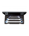 Gedore 7 R-005 foot ring ratchet spanner set - 5-pieces - 2297434 - nr 1