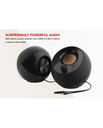 creative labs Creative Pebble Black - 2.0 USB Jack nr 1