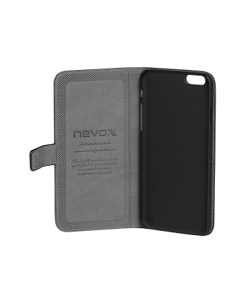 Nevox 1270 Folio Black mobile phone case - Protective case - 1386022
