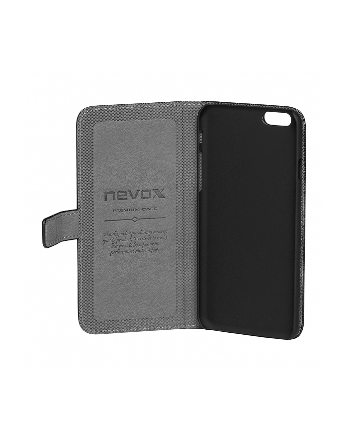 Nevox 1270 Folio Black mobile phone case - Protective case - 1386022 główny
