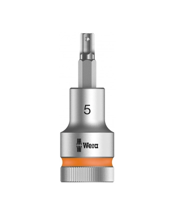 Wera 8740 C HF Cyclops In-Hex Screw Hold Socket 1/2in Drive - SW 5 x 60mm - 05003821001
