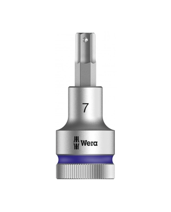 Wera 8740 C HF Cyclops In-Hex Screw Hold Socket 1/2in Drive - SW 7 x 60mm - 05003823001