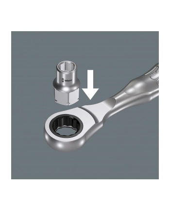Wera 8790 FA Cyclops Shallow Socket 1/4in Drive 12mm - 05003684001