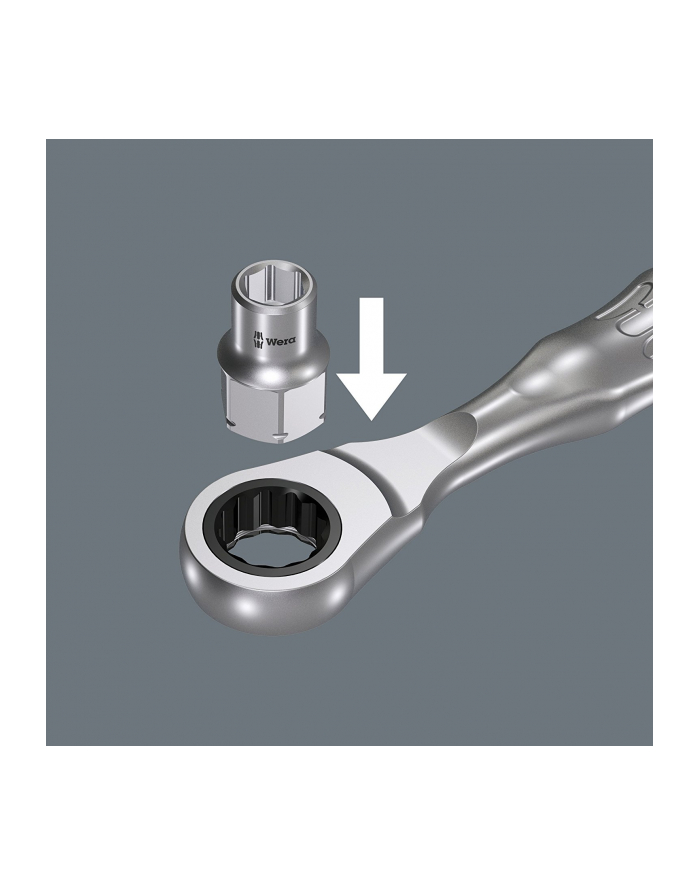 Wera 8790 FA Cyclops Shallow Socket 1/4in Drive 12mm - 05003684001 główny