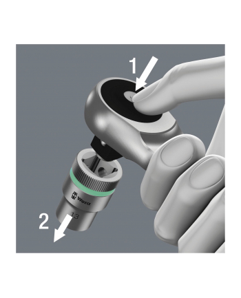 Wera Zyklop Metal 8003A ratchet 1/4'' - 05004003001