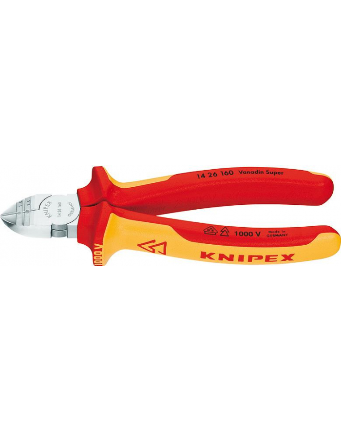 Knipex 14 26 16 Stripping side cutters - VDE approved - 160 mm główny