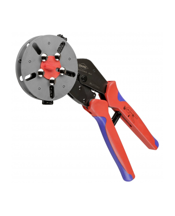 Knipex 97 33 02 crimping tool with changer magazine