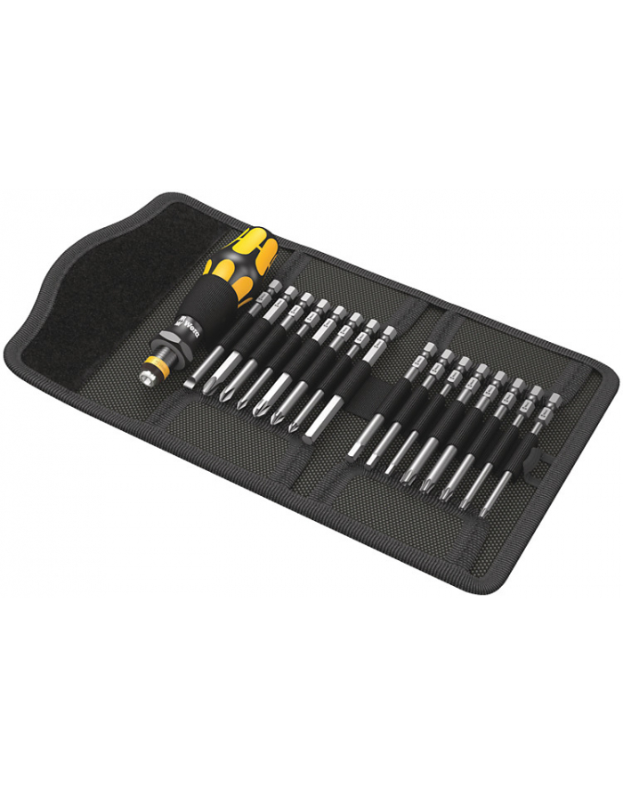 Wera Kraftform Compact 60 ESD bit holder-screwdriver set 1/4'' - 17-pieces - 05051043001 główny