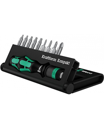 Wera Kraftform Compact 12 bit holder-screwdriver set 1/4'' - 10-pieces - 05135942001