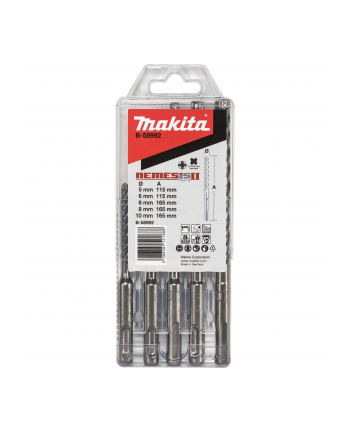 Makita B-58992 SDS-plus Nemesis Drills set - 5-pieces