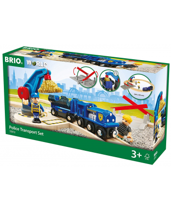 BRIO Polizei Goldtransport-Set - 33812
