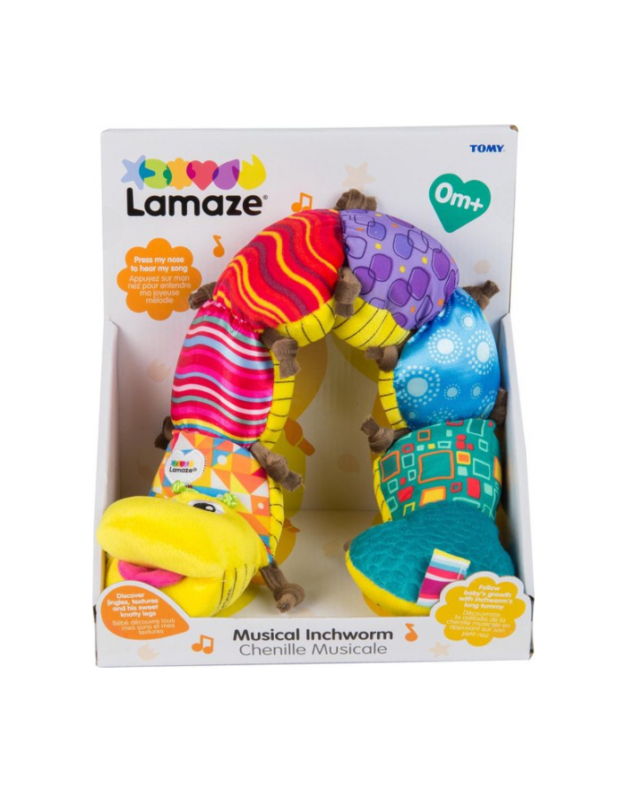 Tomy Lamaze Musik-Wurm - L27107 główny