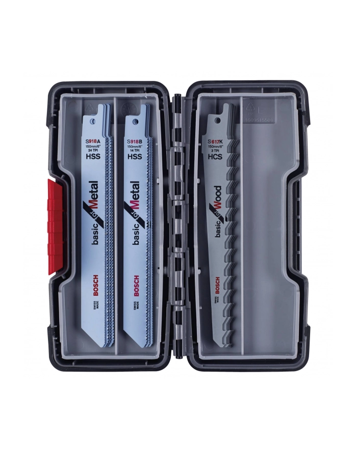Bosch 2607010901Bosch 2607010901 Saber Saw Blade set for Wood/Metal główny