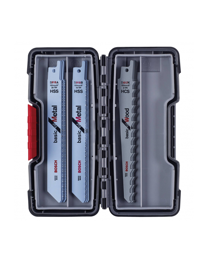 Bosch 2607010901Bosch 2607010901 Saber Saw Blade set for Wood/Metal główny