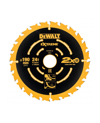 DeWalt DT10399-QZ circular saw blades 3-piece pack 190 x 30 - DT10399-QZ