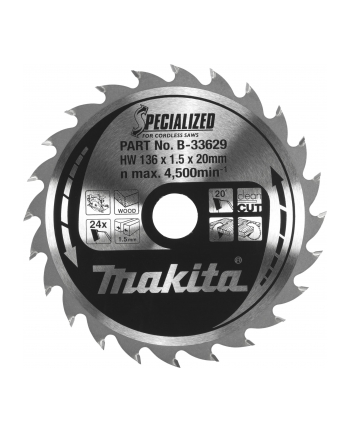 Aparoli B-33897Aparoli Makita B-33897 Specialised Saw Blade set 3-Piece