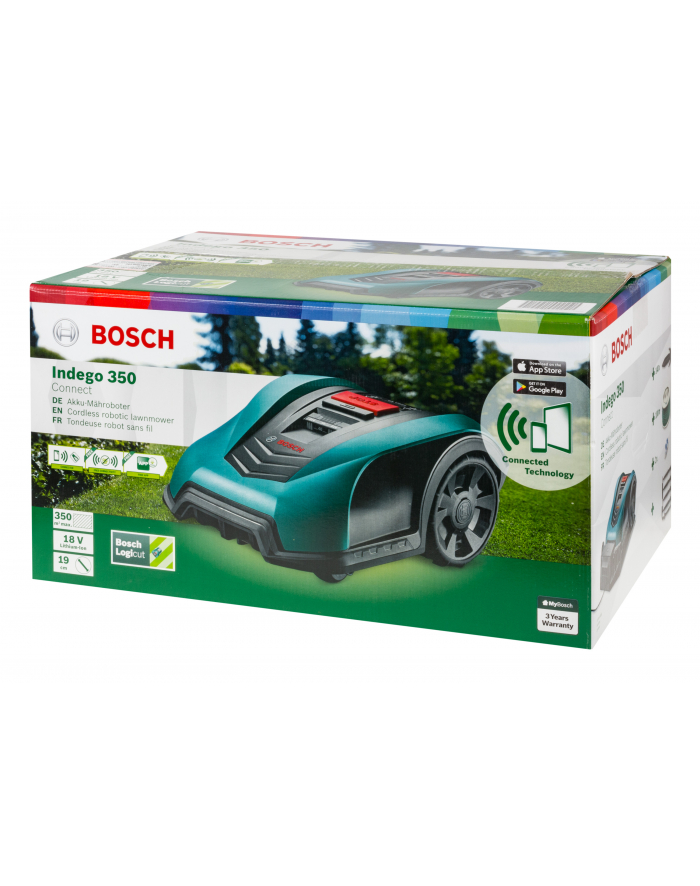 Bosch cordless robotic lawnmower Indego 350 Connect, 18V główny