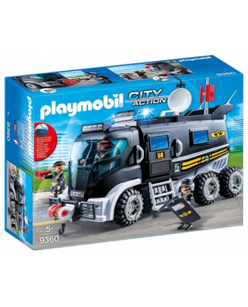 PLAYMOBIL 9360 SEK truck with light and sound nr 1