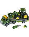 Theo Klein Transporter mit John Deere-Traktor - 3908 - nr 1