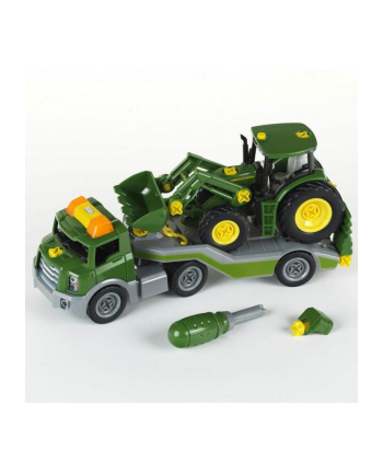 Theo Klein Transporter mit John Deere-Traktor - 3908