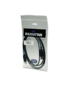 Manhattan Kabel USB 2.0 A-B M/M 1,8m czarny - nr 2