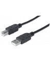 Manhattan Kabel USB 2.0 A-B M/M 1,8m czarny - nr 5