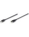 Manhattan Kabel USB 2.0 A-B M/M 3m czarny - nr 17