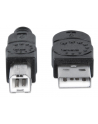 Manhattan Kabel USB 2.0 A-B M/M 3m czarny - nr 19