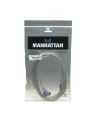 Manhattan Kabel USB 2.0 A-A M/F 3m srebrny - nr 10