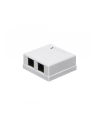 Netrack gniazdo kompletne natynkowe 2xRJ45 8p8c UTP Cat6 LSA - nr 6