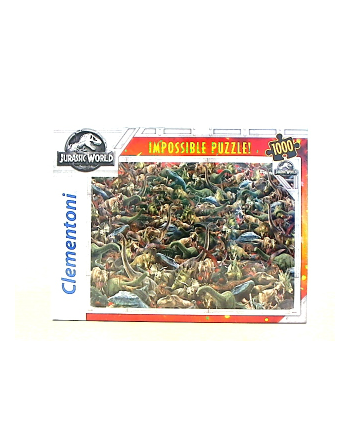 Clementoni Puzzle 1000el Impossible Jurassic World 39470 główny