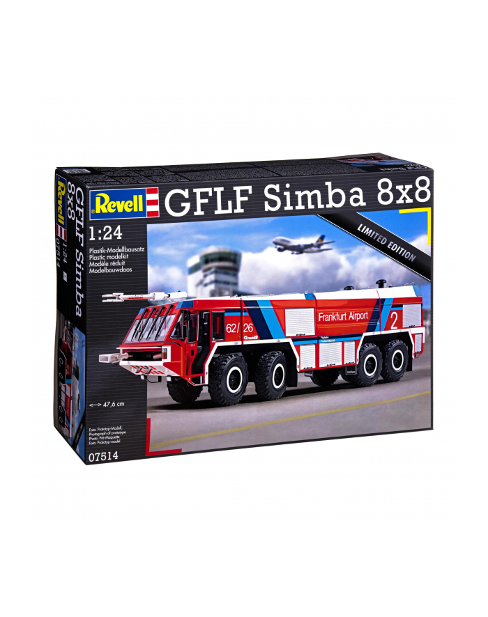 inni PROMO Revell 07514 Model 1:24 Straż pożarna GLFL Simba 8x8 główny