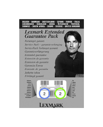 lexmark X850e 1 rok Renewal (Przedł aktywnej gwar o 1 rok)  lub wydruk do 600tys stron