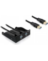 Delock USB 3.0 wewnętrzny 3.5''/5,25'' Hub, 2 przednie panele USB 3.0 - nr 11