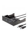 Delock USB 3.0 wewnętrzny 3.5''/5,25'' Hub, 2 przednie panele USB 3.0 - nr 8