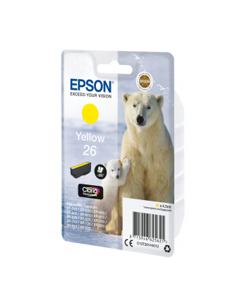 Tusz Epson T2614  yellow  Claria | 4,5 ml | XP-600/700/800